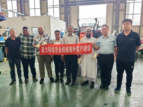 省力科技海外客户培训在南通举办